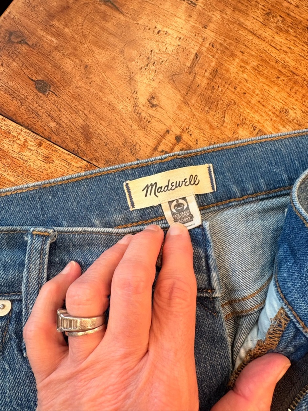 Madewell Vintage Wide-Leg Jean in Medium Blue